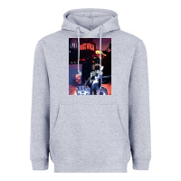 Heather Grey concert juice amazing Heavyweight Hoodie - linhVisuals