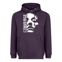 Plum converge Heavyweight Hoodie - linhVisuals
