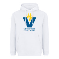 White university of vincennes Heavyweight Hoodie - linhVisuals