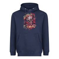 Navy avenged sevenfold Heavyweight Hoodie - linhVisuals