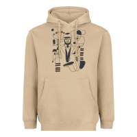 Mushroom gregory porter jazz music Heavyweight Hoodie - linhVisuals