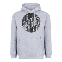 Heather Grey nathaniel rateliff müsïc Heavyweight Hoodie - linhVisuals