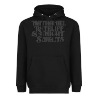 Black nathaniel rateliff müsïc Heavyweight Hoodie - linhVisuals