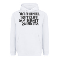 White nathaniel rateliff müsïc Heavyweight Hoodie - linhVisuals