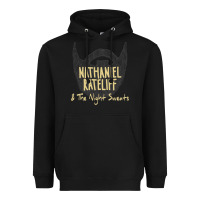 Black nathaniel rateliff müsïc Heavyweight Hoodie - linhVisuals