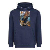 Navy nathaniel rateliff müsïc Heavyweight Hoodie - linhVisuals