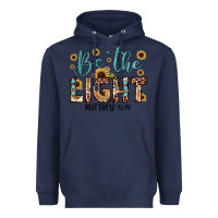 Navy be the light matthew 5 14 Heavyweight Hoodie - JahusDesignShop