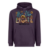 Plum be the light matthew 5 14 Heavyweight Hoodie - JahusDesignShop