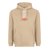 Mushroom poker card player believe in something Heavyweight Hoodie - linhVisuals