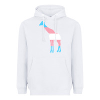 White transgender flag ftm mtf trans pride Heavyweight Hoodie - linhVisuals