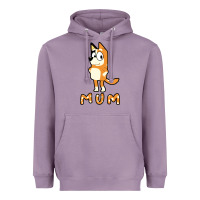 Lavender bluey mom Heavyweight Hoodie - linhVisuals