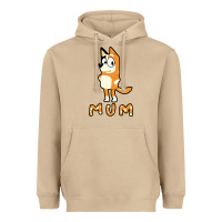 Mushroom bluey mom Heavyweight Hoodie - linhVisuals