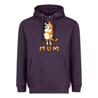 Plum bluey mom Heavyweight Hoodie - linhVisuals