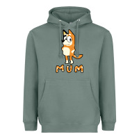 Sage bluey mom Heavyweight Hoodie - linhVisuals