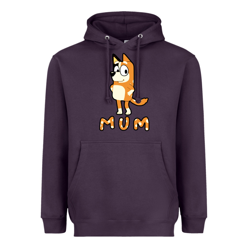 Bluey Mom Heavyweight Hoodie by linhVisuals | Teevron