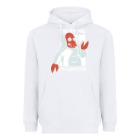 White doctor zoidberg who Heavyweight Hoodie - linhVisuals