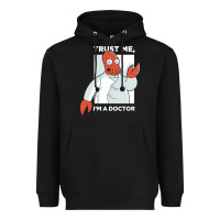 Black doctor zoidberg who Heavyweight Hoodie - linhVisuals