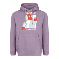 Lavender doctor zoidberg who Heavyweight Hoodie - linhVisuals
