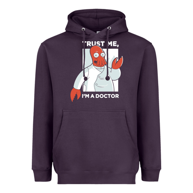 Doctor Zoidberg Who Heavyweight Hoodie by linhVisuals | Teevron