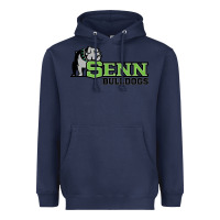 Navy senn high school Heavyweight Hoodie - linhVisuals