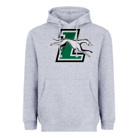 Heather Grey loyola (md) greyhounds Heavyweight Hoodie - linhVisuals