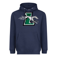 Navy loyola (md) greyhounds Heavyweight Hoodie - linhVisuals