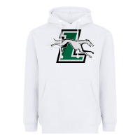 White loyola (md) greyhounds Heavyweight Hoodie - linhVisuals