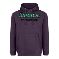 Plum loyola (md) greyhounds Heavyweight Hoodie - linhVisuals