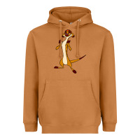 Meerkat Timon Funny Heavyweight Hoodie - linhVisuals