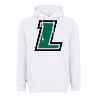White loyola (md) greyhounds Heavyweight Hoodie - linhVisuals