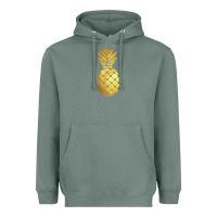 Sage gold pineapple Heavyweight Hoodie - linhVisuals