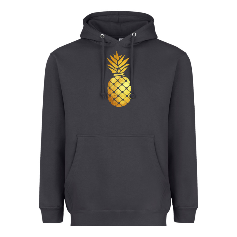 Gold Pineapple Heavyweight Hoodie by linhVisuals | Teevron