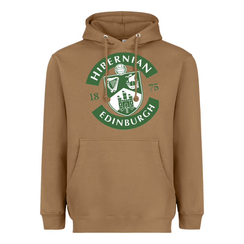 Hibernian Edinburg Heavyweight Hoodie by linhVisuals | Teevron