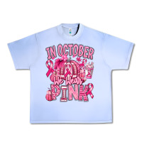 Grape Ice in october we wear pink american football Urban Heavy Tee - RanaPortraitStore
