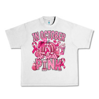 Lunar Rock in october we wear pink american football Urban Heavy Tee - RanaPortraitStore