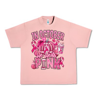 Salmon in october we wear pink american football Urban Heavy Tee - RanaPortraitStore