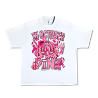 White in october we wear pink american football Urban Heavy Tee - RanaPortraitStore
