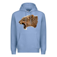 Colony Blue Puma Head Premium Hoodie - LillyAllenDesigns
