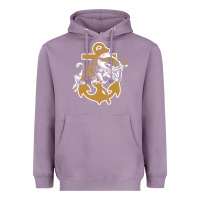 Lavender navy midshipmen Heavyweight Hoodie - linhVisuals