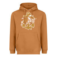 Meerkat navy midshipmen Heavyweight Hoodie - linhVisuals
