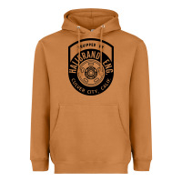 Meerkat what goes up must come down Heavyweight Hoodie - linhVisuals