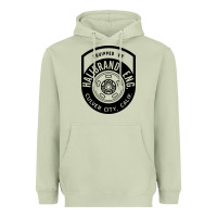 Matcha what goes up must come down Heavyweight Hoodie - linhVisuals