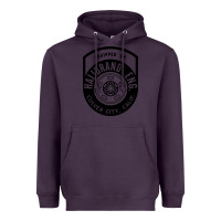 Plum what goes up must come down Heavyweight Hoodie - linhVisuals