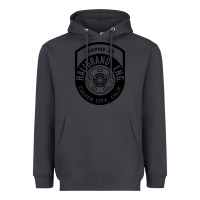 Smoke what goes up must come down Heavyweight Hoodie - linhVisuals