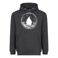 Smoke magic  the gathering kaldheim islands symbol Heavyweight Hoodie - linhVisuals