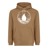 Toasted Coconut magic  the gathering kaldheim islands symbol Heavyweight Hoodie - linhVisuals