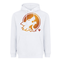 White magic the gathering hunt emblem Heavyweight Hoodie - linhVisuals