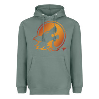 Sage magic the gathering hunt emblem Heavyweight Hoodie - linhVisuals