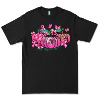 Black Cancer pumpkins Cancer Awareness Premium Tee - HowdyJamesFarm