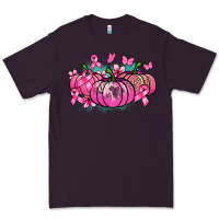 Plum Cancer pumpkins Cancer Awareness Premium Tee - HowdyJamesFarm